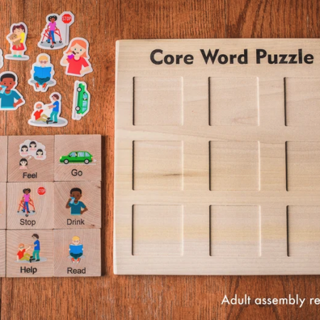 Core Word Puzzle and Digital Activity Guide