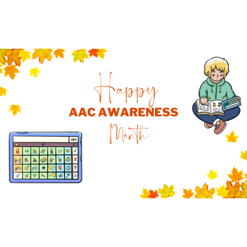 AAC Awareness Month- Children’s Books representing AAC Communicators